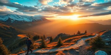 piesza turystyka w górach po bezdrożach